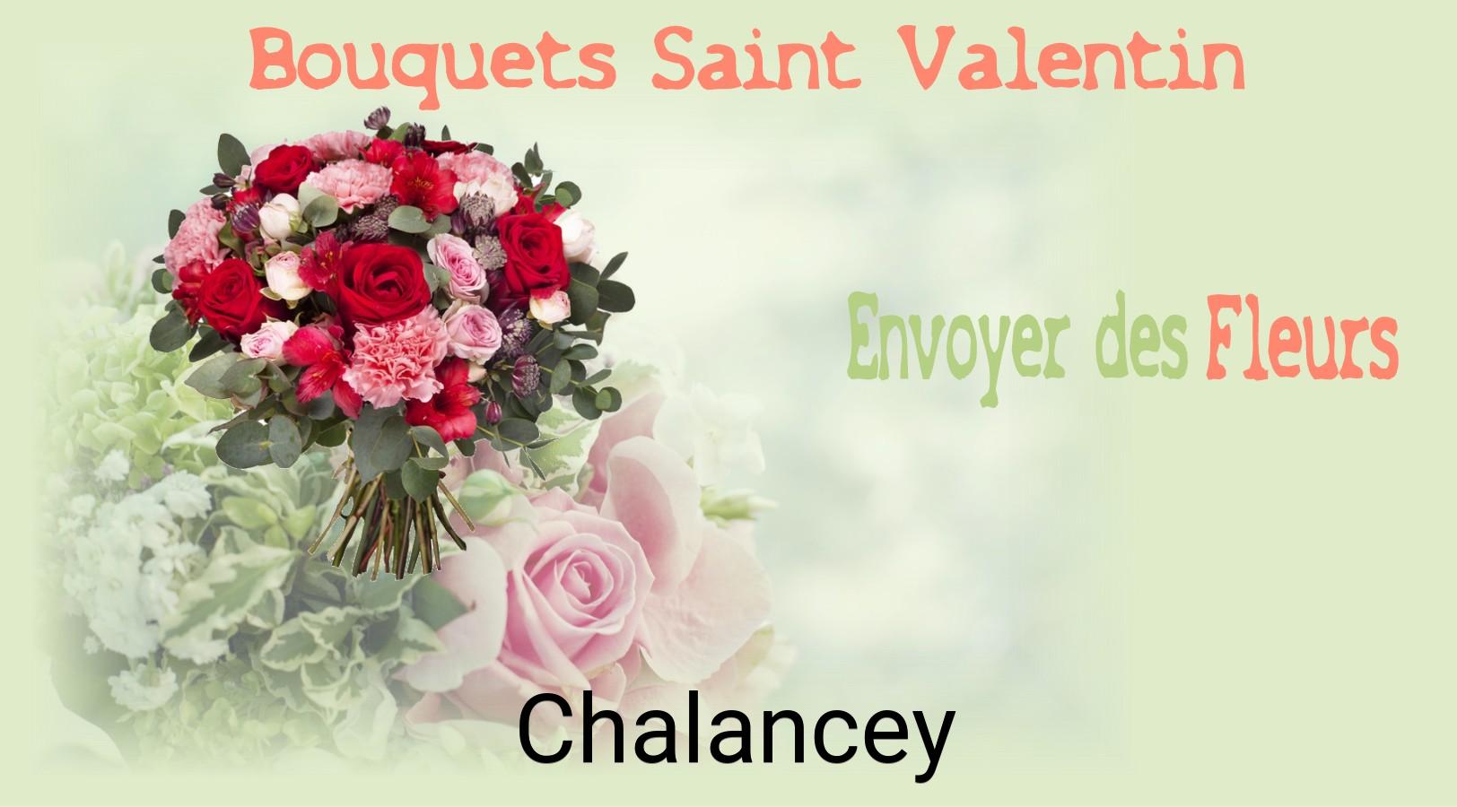 Roses de Saint-Valentin livrées à Chalancey